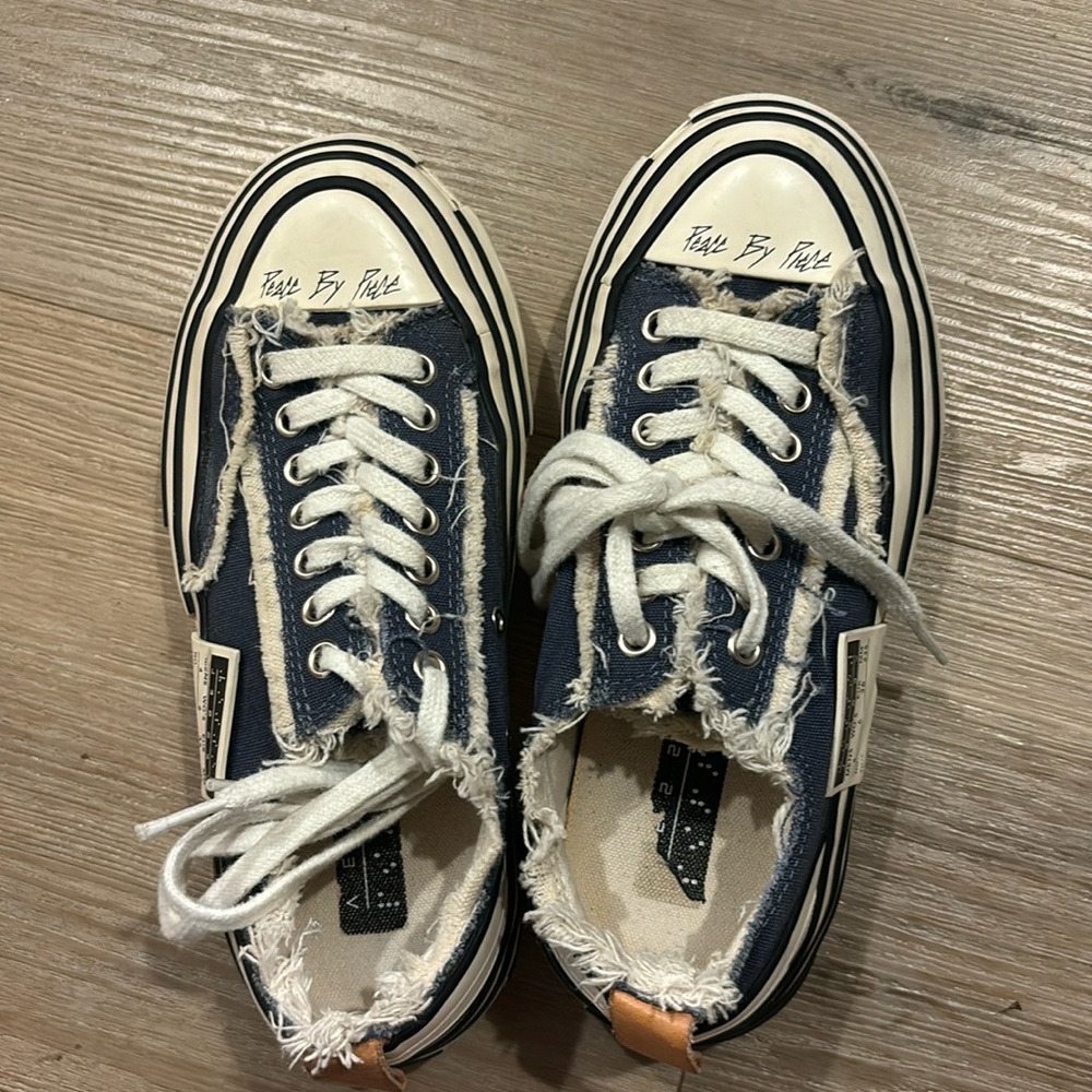 Designer brand:xVessel Piece by piece GOP Slip on sneakers
